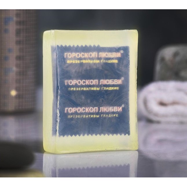 Светящееся мыло Экстренная помощь с презервативом - 105 гр - Мыльные штучки