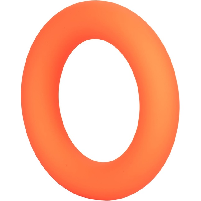 Оранжевое эрекционное кольцо Link Up Ultra-Soft Verge - Rings!. Фотография 2.