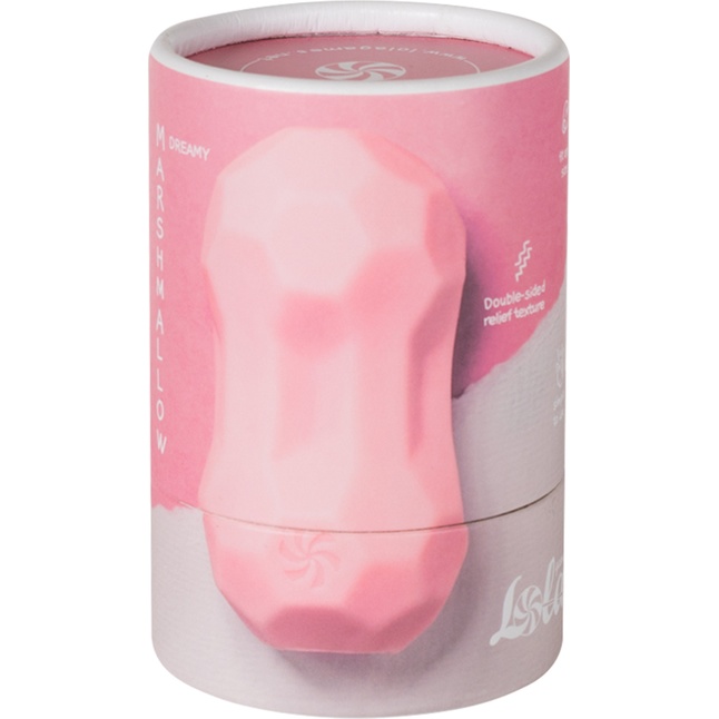 Розовый мастурбатор Dreamy - Marshmallow. Фотография 6.