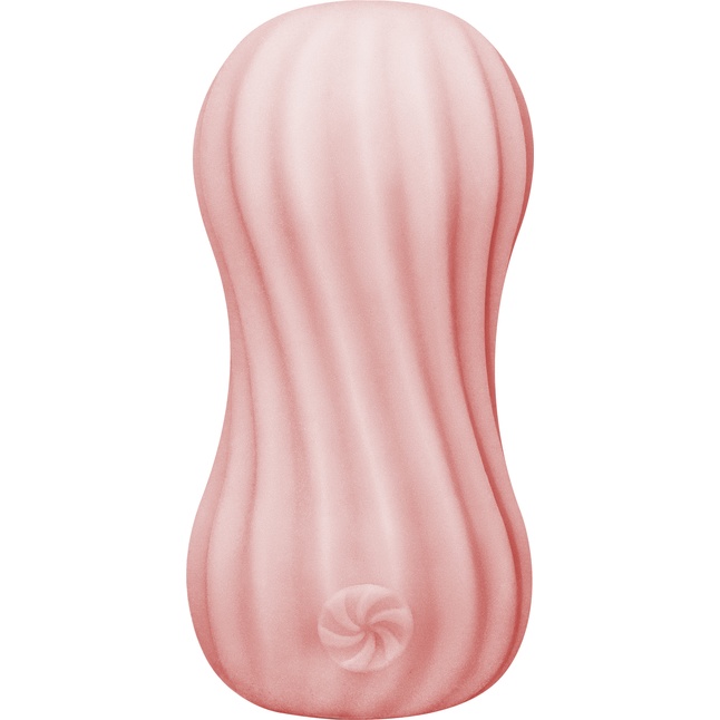 Розовый мастурбатор Fuzzy - Marshmallow. Фотография 3.