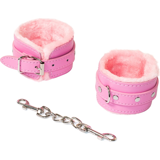 Розовые наручники Calm - Party Hard