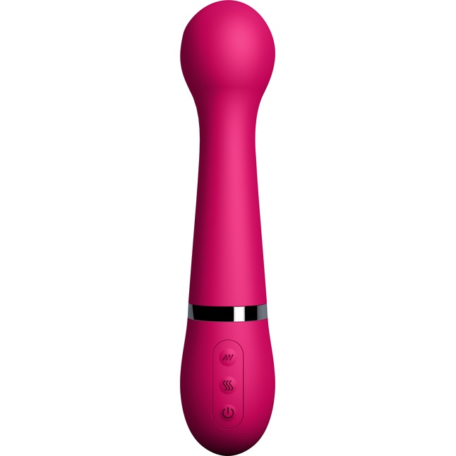 Розовый вибромассажер Kegel Wand - 18,5 см - Sexercise. Фотография 2.