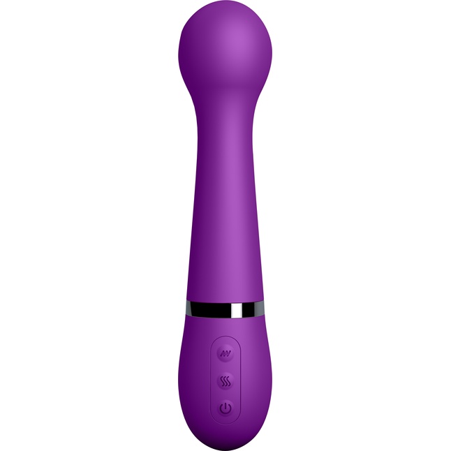 Фиолетовый вибромассажер Kegel Wand - 18,5 см - Sexercise. Фотография 2.