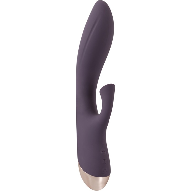 Фиолетовый вибратор-кролик Javida Sucking - 21,6 см - JAVIDA