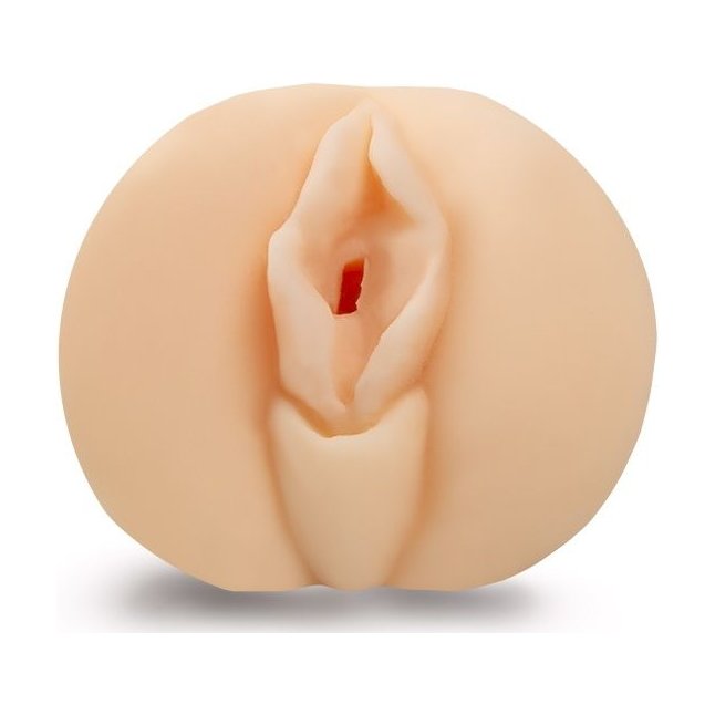 Телесный мастурбатор-вагина из био-кожи. Фотография 3.