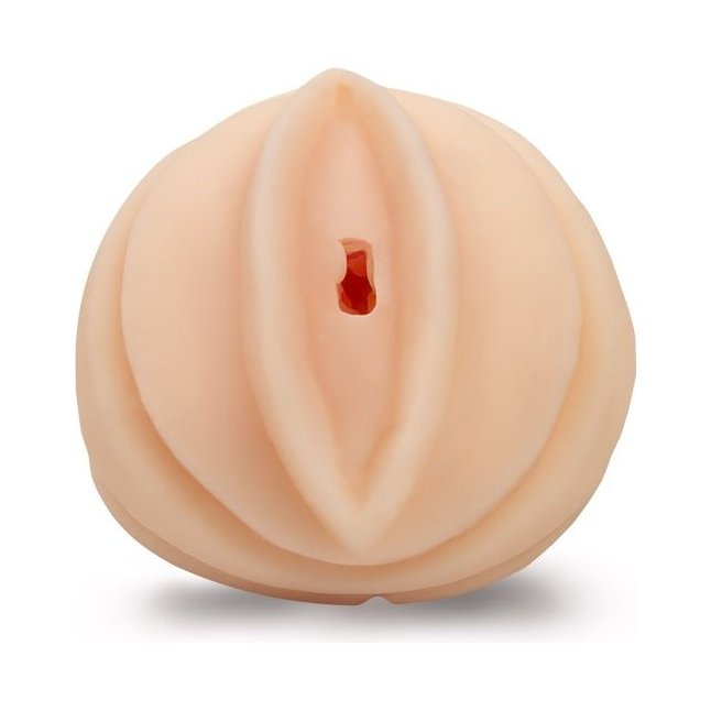 Телесный мастурбатор-вагина с узеньким входом. Фотография 2.