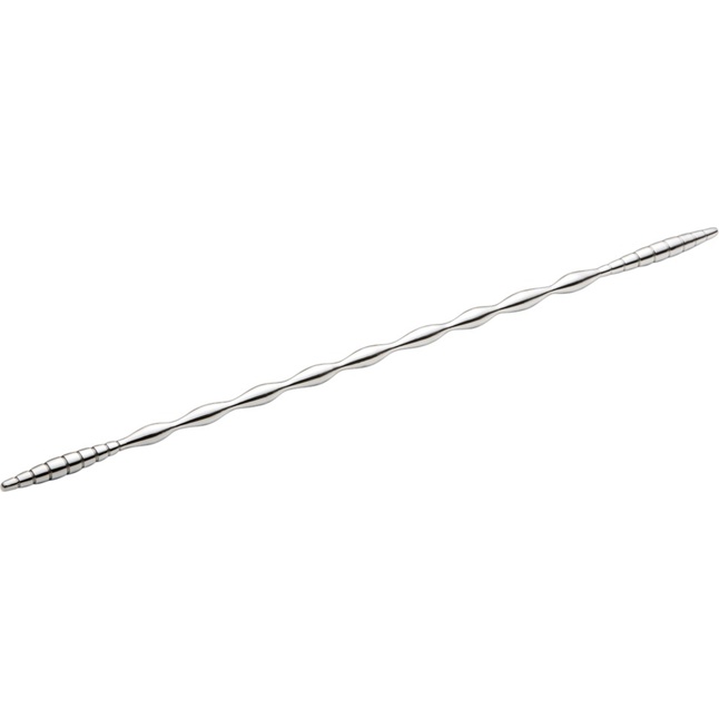 Серебристый уретральный плаг Dip Stick Special - 26,7 см