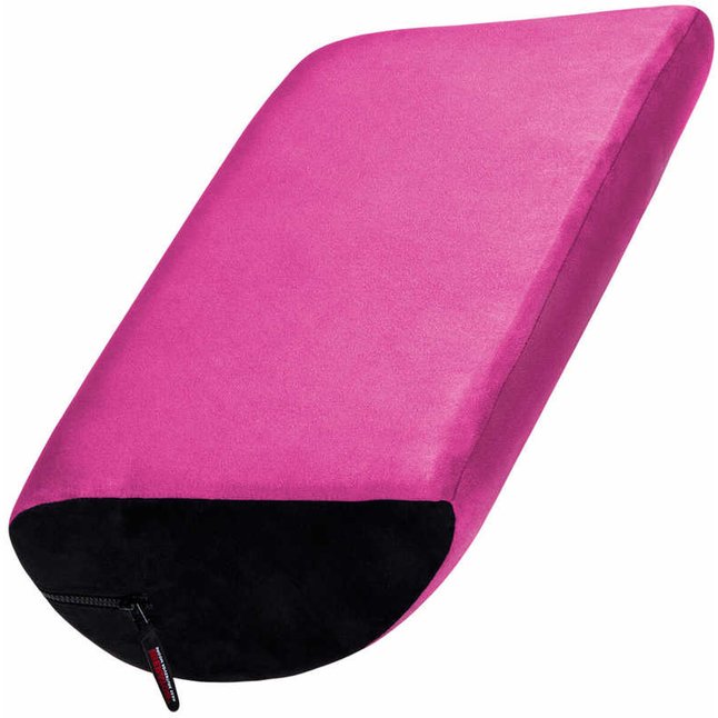 Ярко-розовая замшевая подушка для любви Liberator Retail Jaz Motion. Фотография 2.
