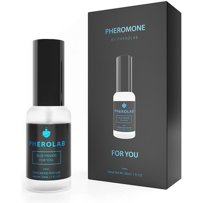Мужские духи с феромонами Blue Private - 30 мл. Фотография 4.