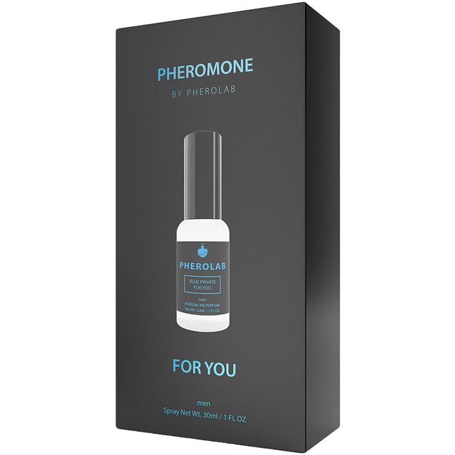 Мужские духи с феромонами Blue Private - 30 мл. Фотография 5.