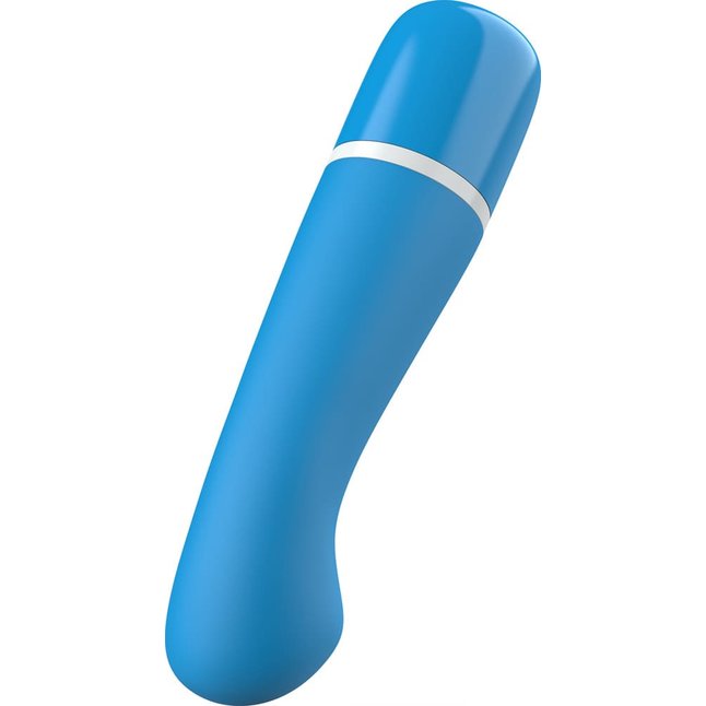 Голубой G-вибростимулятор Bdesired Deluxe Curve - 15,2 см