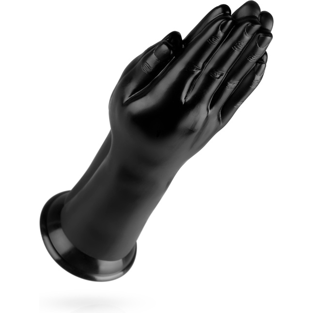 Черный стимулятор Double Trouble Fisting Dildo - 30,7 см - BUTTR. Фотография 4.