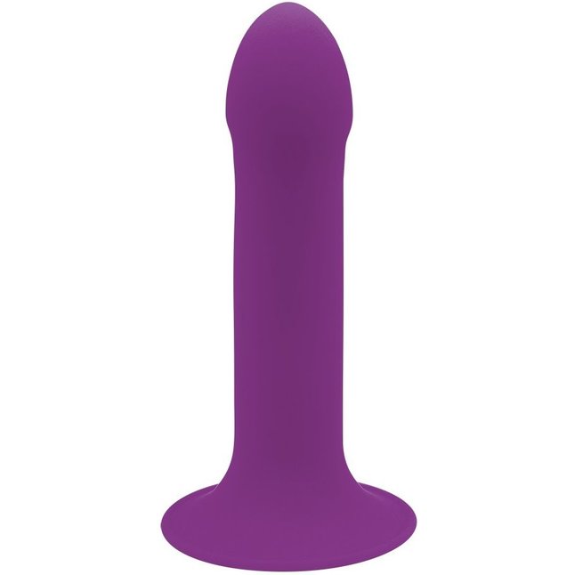 Фиолетовый дилдо на присоске Hitsens 6 - 13,5 см