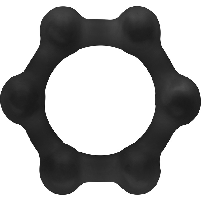 Черное утяжеленное эрекционное кольцо N 83 Weighted Cock Ring - Sono