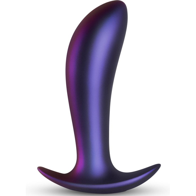 Фиолетовый анальный вибратор для ношения Uranus - 12 см - Hueman