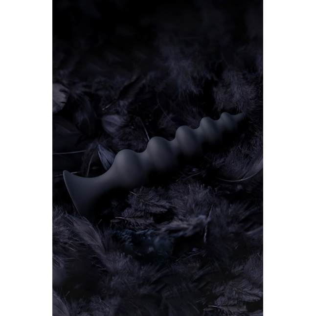 Черная анальная ёлочка Indi - 11,5 см. Фотография 7.