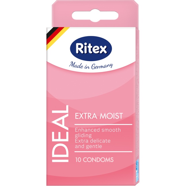Презервативы RITEX IDEAL с дополнительной смазкой - 10 шт