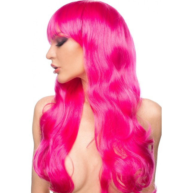 Ярко-розовый парик Акэйн - 964-XX - Парики. Фотография 2.