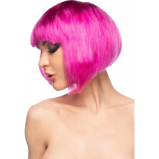 Ярко-розовый парик Теруко - 964-XX - Парики. Фотография 2.