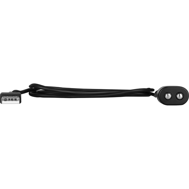 Черный магнитный кабель для зарядки Satisfyer USB Charging Cable. Фотография 4.
