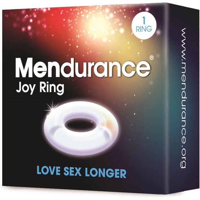 Белое эрекционное кольцо Mendurance Joy Ring. Фотография 2.