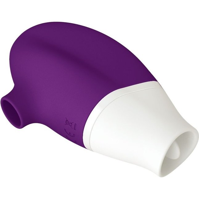 Фиолетовый клиторальный стимулятор Jubie. Фотография 3.