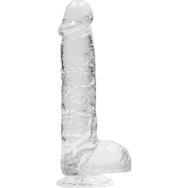 Прозрачный фаллоимитатор Realrock Crystal Clear 6 inch - 17 см - RealRock. Фотография 2.