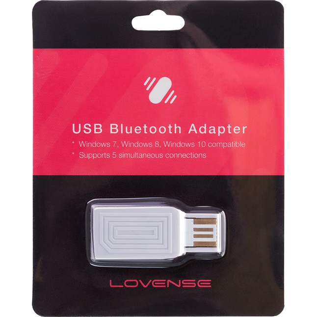 Белый USB Bluetooth адаптер Lovense - 2 см. Фотография 5.