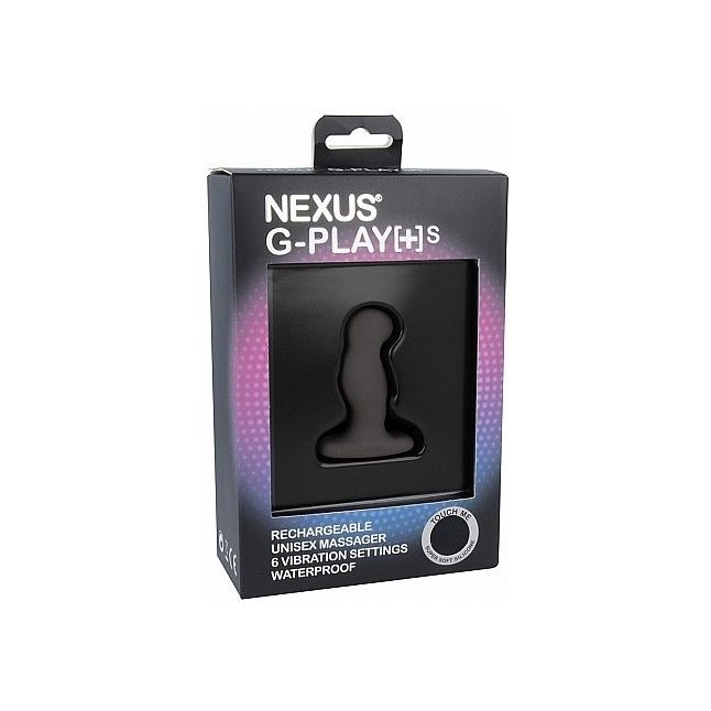 Черный анальный вибростимулятор Nexus G-Play S. Фотография 3.