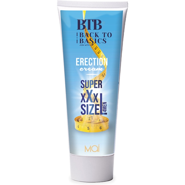 Крем для увеличения члена BTB Erection Cream - 75 мл