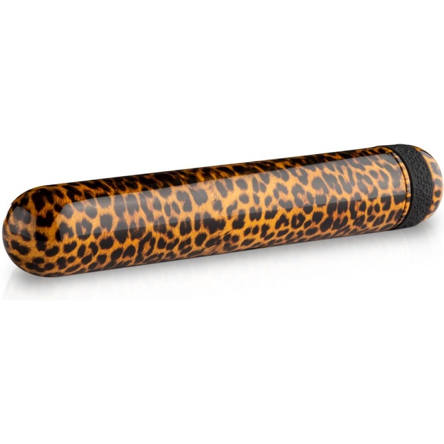 Леопардовая вибропуля Nayo Bullet Vibrator - 9 см - Panthra. Фотография 3.
