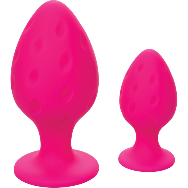 Набор из двух розовых анальных пробок Cheeky - Anal Toys