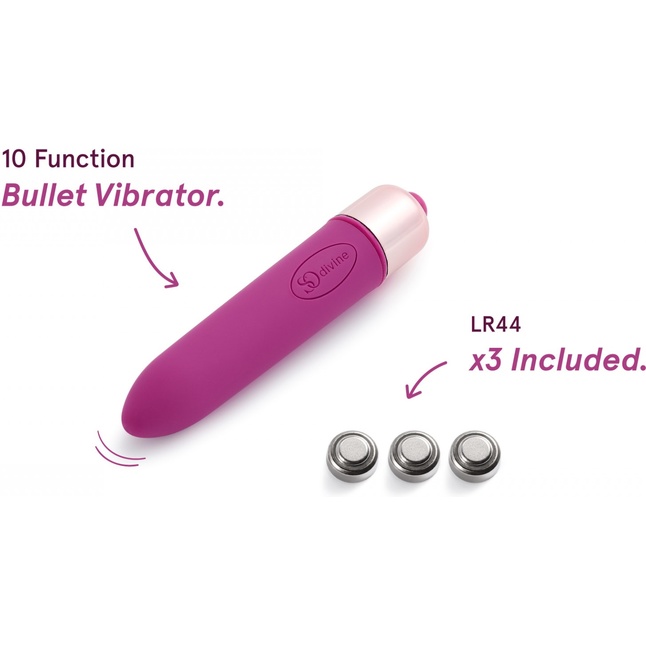 Ярко-розовая гладкая вибропуля Afternoon Delight Bullet Vibrator - 9 см. Фотография 3.