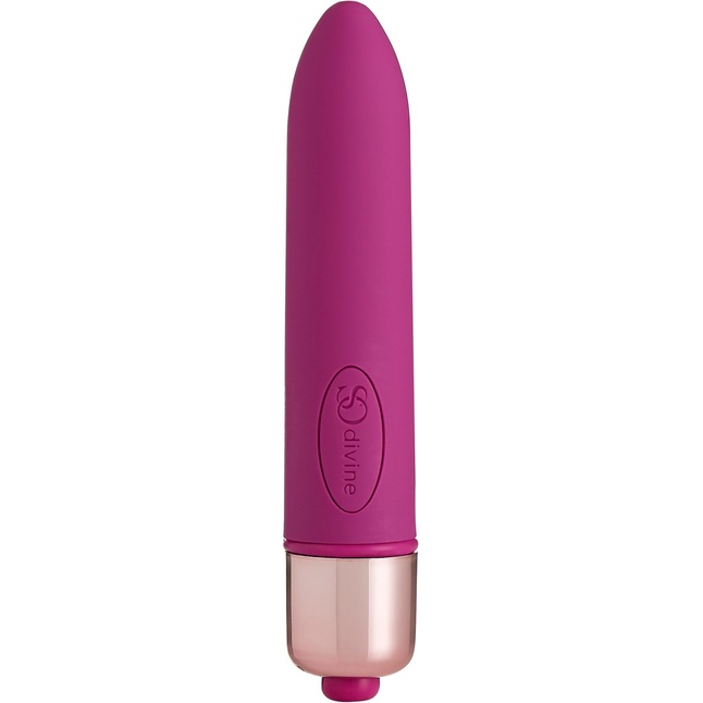 Ярко-розовая гладкая вибропуля Afternoon Delight Bullet Vibrator - 9 см