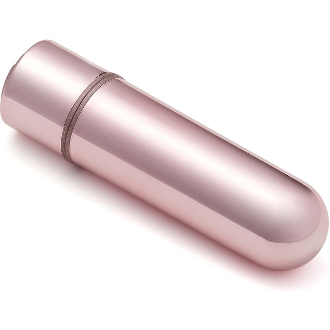 Пудровая вибропуля Shine Mini Rechargeable Bullet - 6,7 см. Фотография 3.