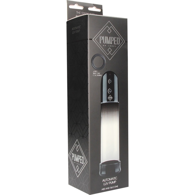 Черная автоматическая вакуумная помпа Premium Automatic Pump Luv Pump - PUMPED. Фотография 7.