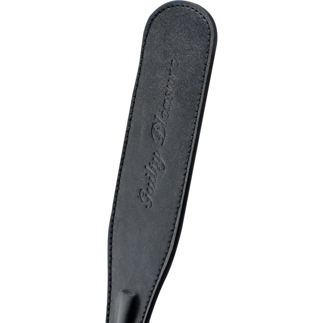 Черная шлепалка PREMIUM PADDLE - 36,5 см - Guilty Pleasure. Фотография 3.