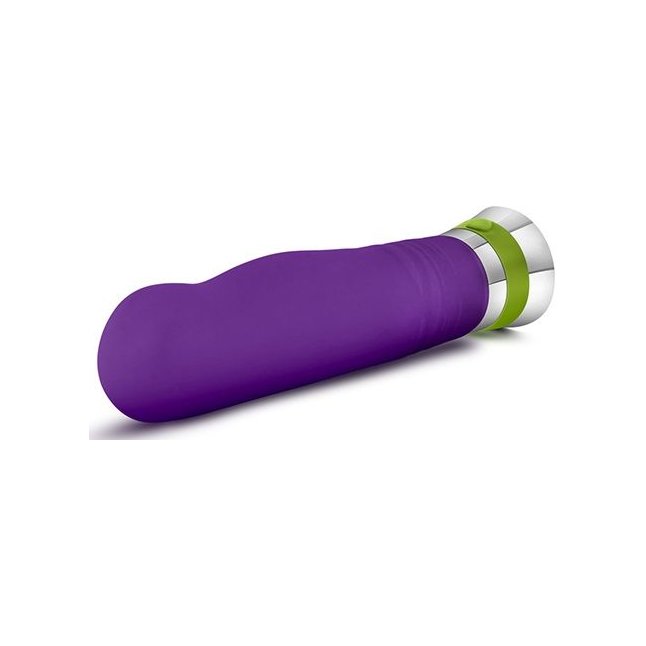 Фиолетовый вибромассажер LUCENT - 17,2 см - Aria. Фотография 3.
