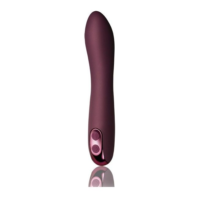 Фиолетовый вибромассажер Giamo - 19 см