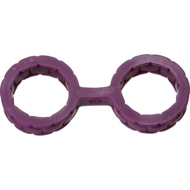 Фиолетовые силиконовые наручники Style Bondage Silicone Cuffs Small