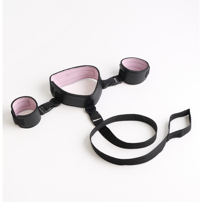 Черно-розовый эротический набор из 7 предметов - Оки-Чпоки. Фотография 9.