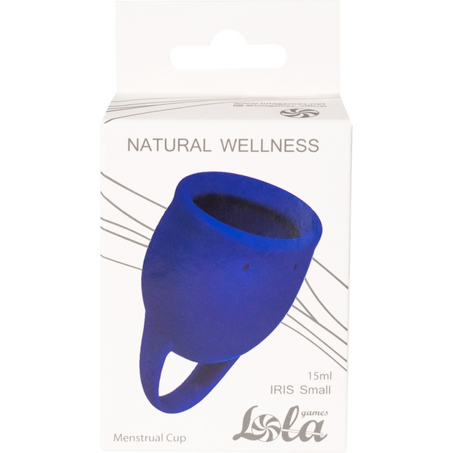 Синяя менструальная чаша Iris - 15 мл - Natural Wellness