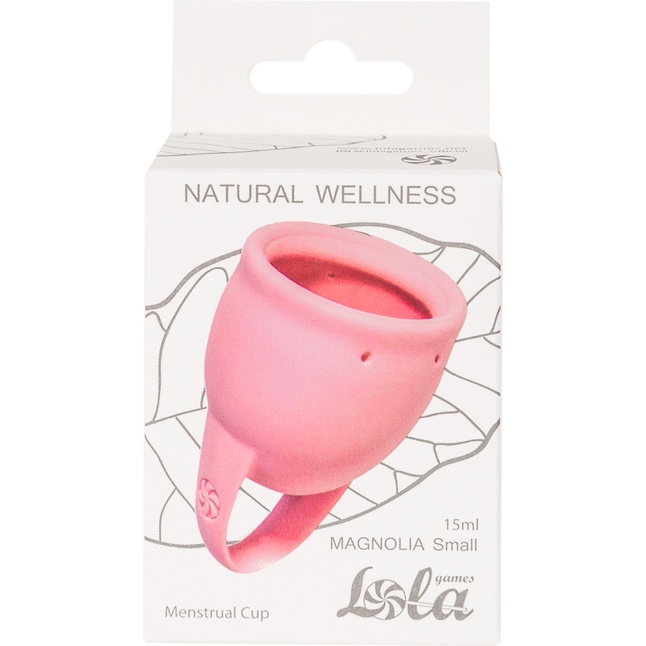 Розовая менструальная чаша Magnolia - 15 мл - Natural Wellness