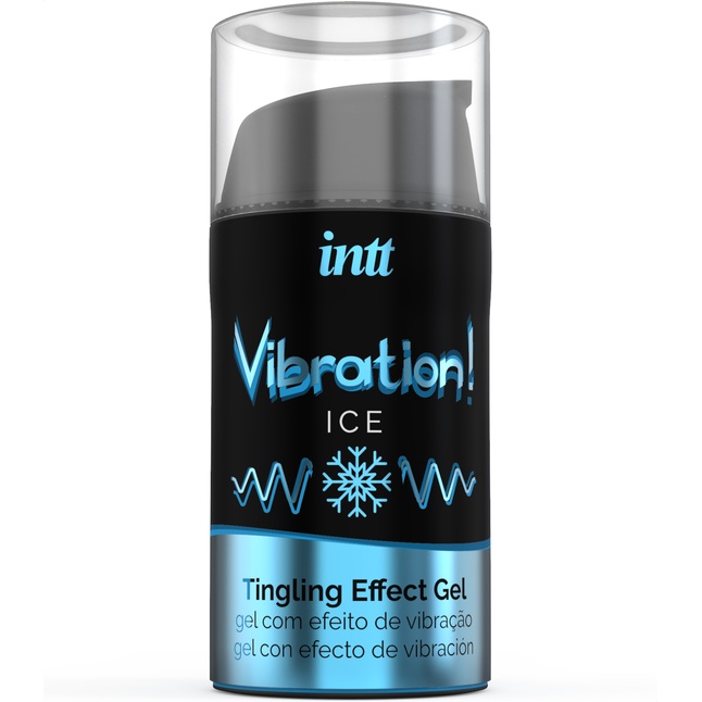 Жидкий интимный гель с эффектом вибрации Vibration! Ice - 15 мл