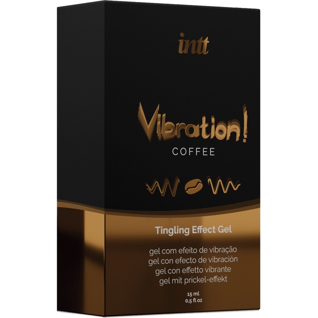 Жидкий интимный гель с эффектом вибрации Vibration! Coffee - 15 мл. Фотография 2.