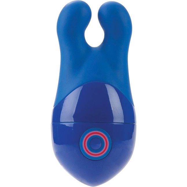 Синий вибромассажер Body Soul Connection Massager - Body   Soul 