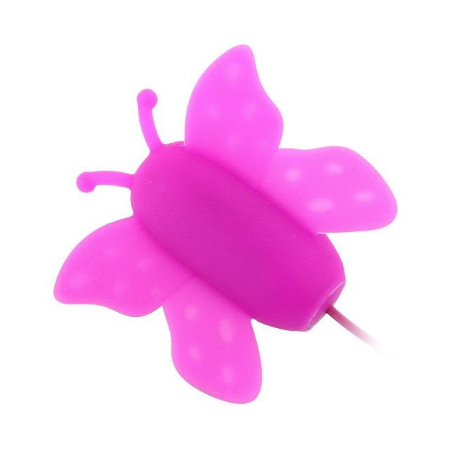 Силиконовая бабочка Mini Love Egg для массажа клитора. Фотография 3.