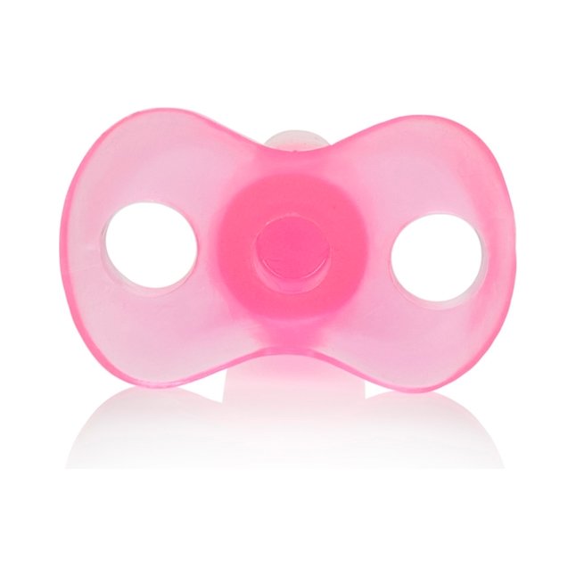 Розовая силиконовая пробка Tee Probes - 12 см - Anal Toys. Фотография 5.