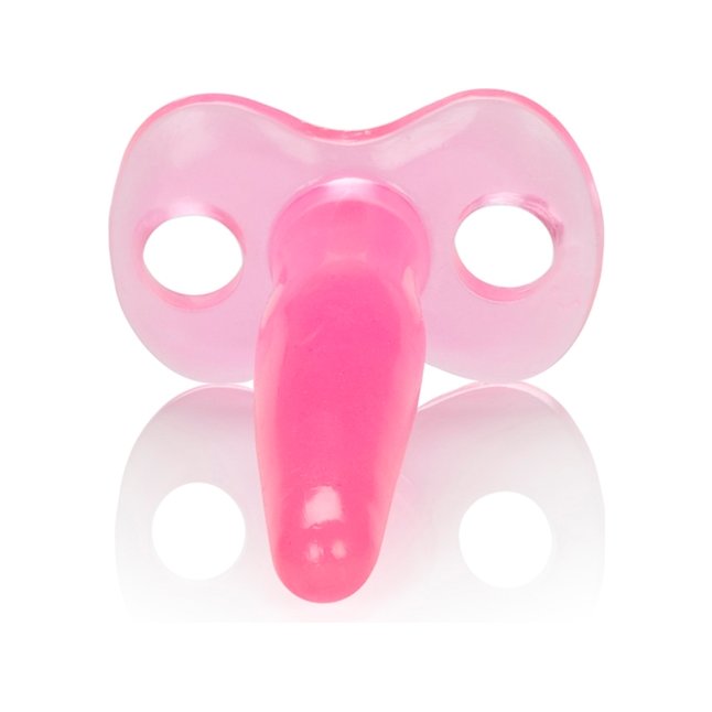 Розовая силиконовая пробка Tee Probes - 12 см - Anal Toys. Фотография 6.