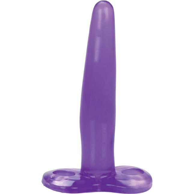 Фиолетовая силиконовая пробка Tee Probes - 12 см - Anal Toys